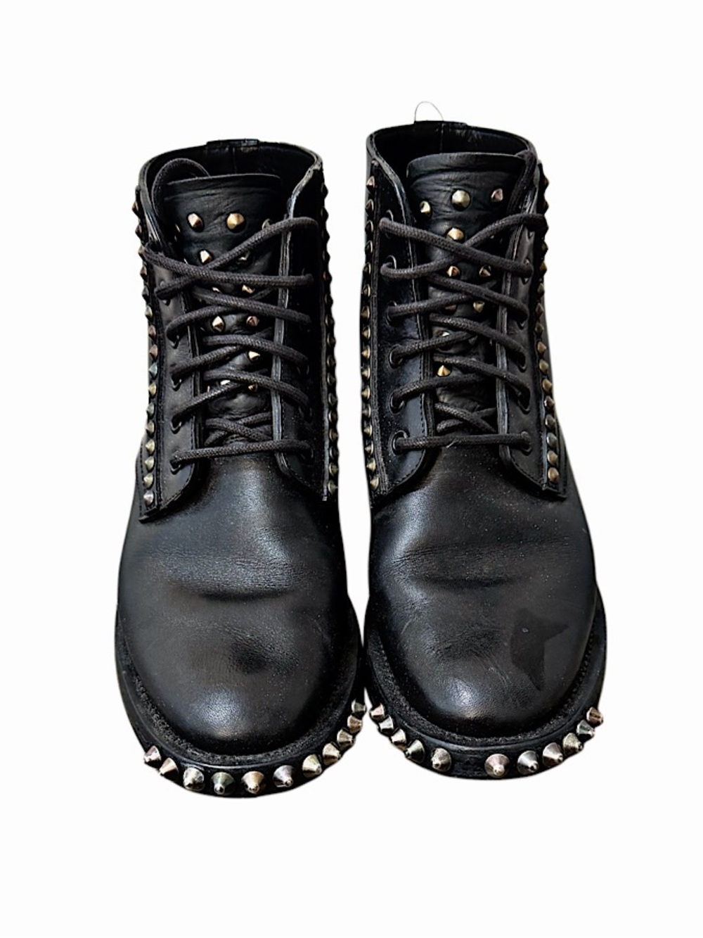 Authentic Saint Laurent 14 AW Ranger Combat Boots